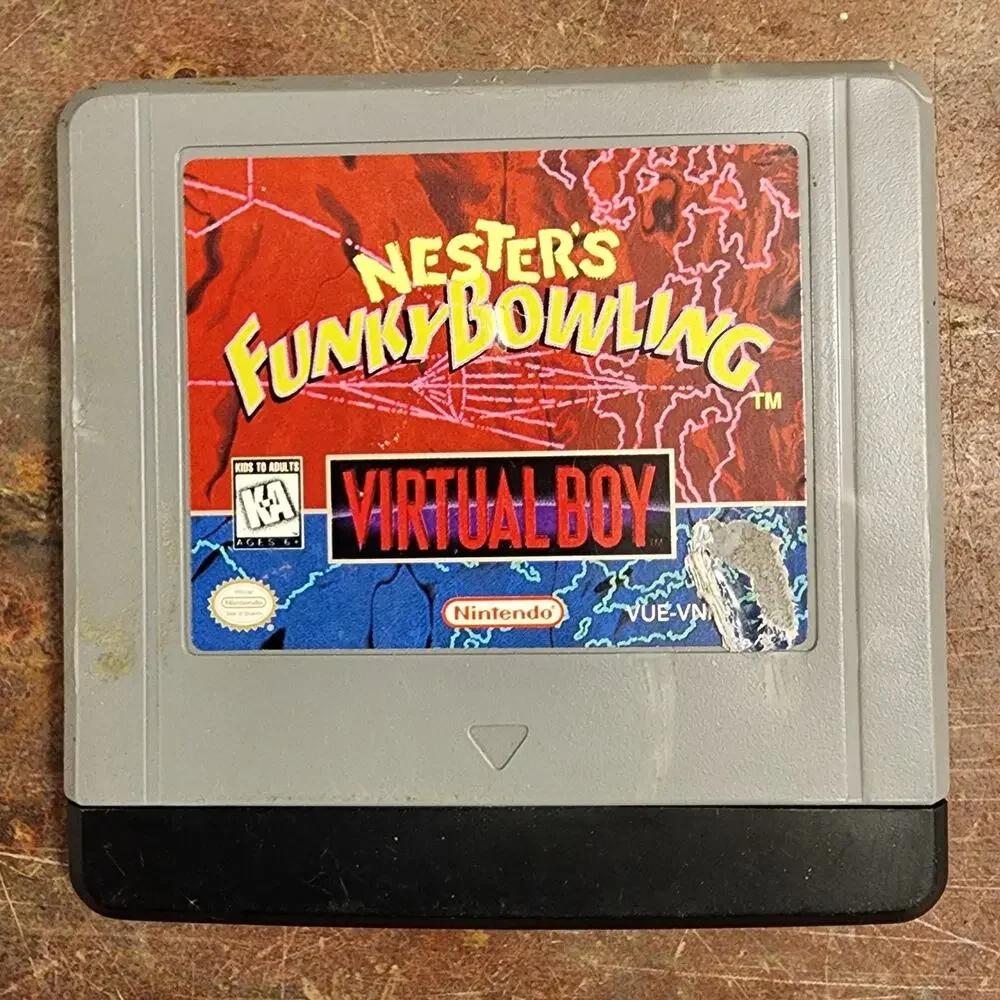 Game - Nester's Funky Bowling - Virtual Boy - Nintendo
